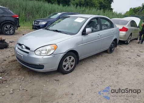 2010 Hyundai Accent Gls z USA, uszkodzony, nr VIN KMHCN4AC0AU405473